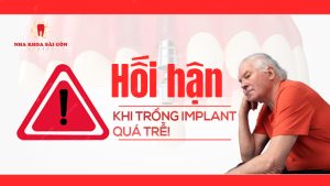 hối hận khi trồng implant